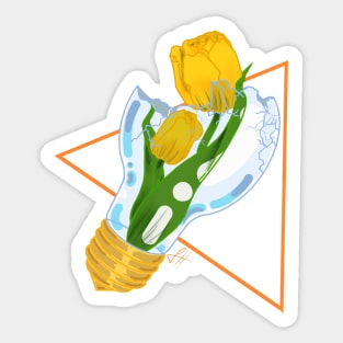 Flower Bulb Sticker